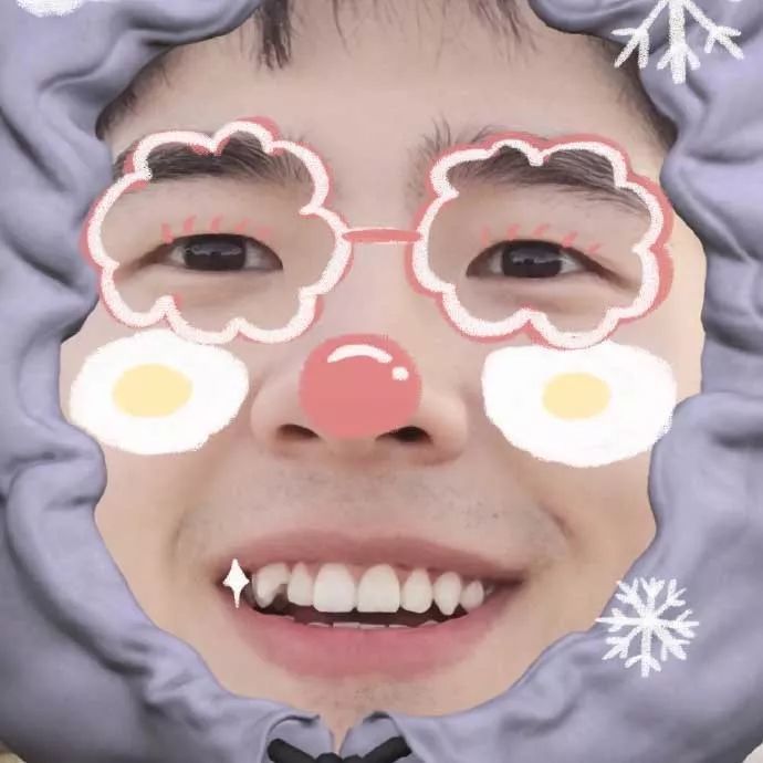 搞怪可爱明星男头像 愿你日思夜想的都能如愿