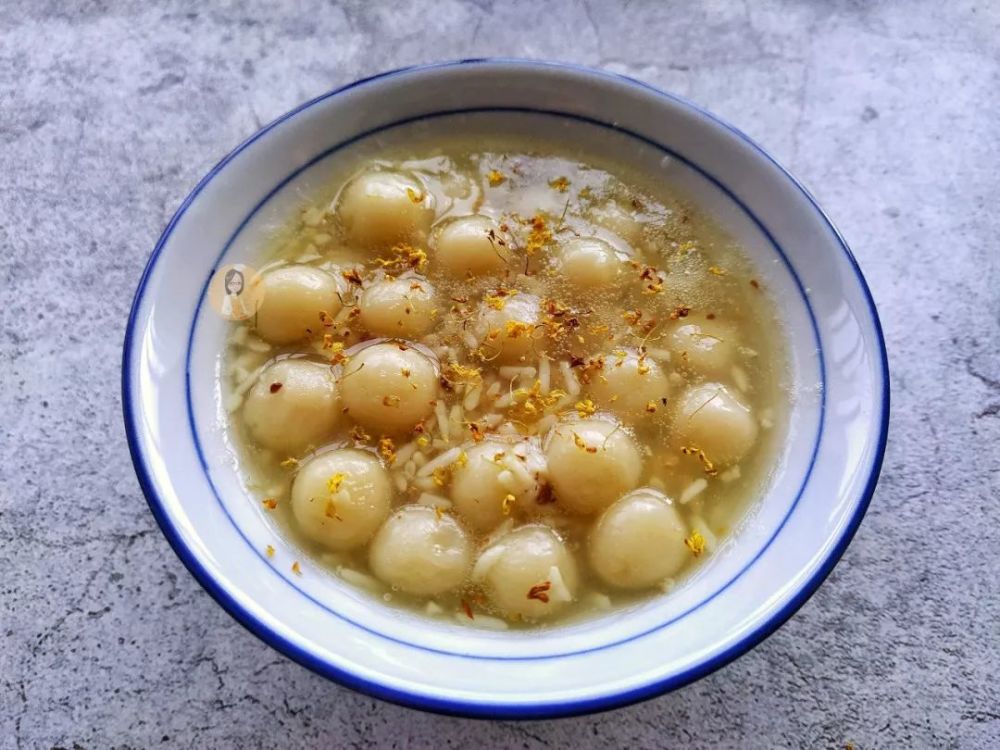 冬至大如年,香甜软糯的桂花酒酿圆子温暖你的寒冬