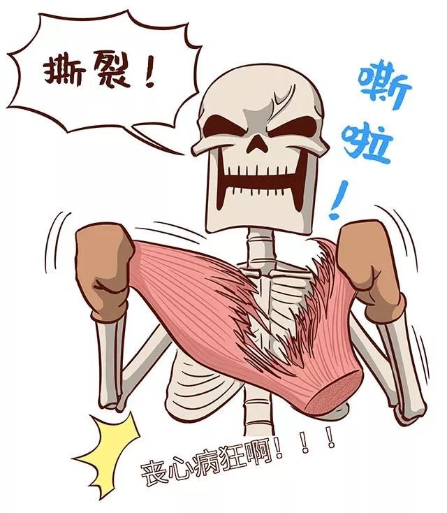 肌肉撕裂,肌肉拉伤撕裂是指在运动中急剧收缩或过度牵拉引起的损伤
