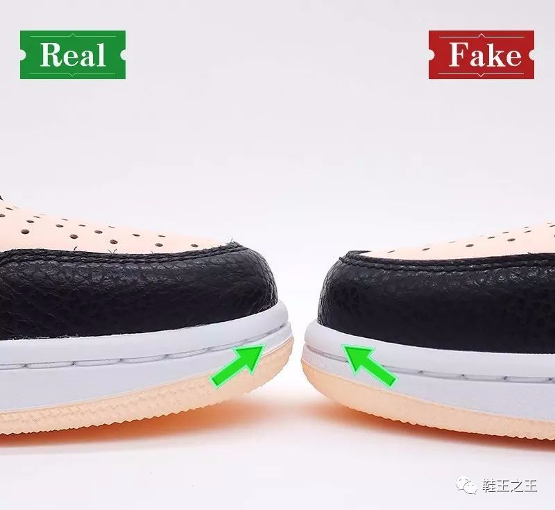 aj1黑粉脚趾高危?看下复刻款真假对比到底有多真?