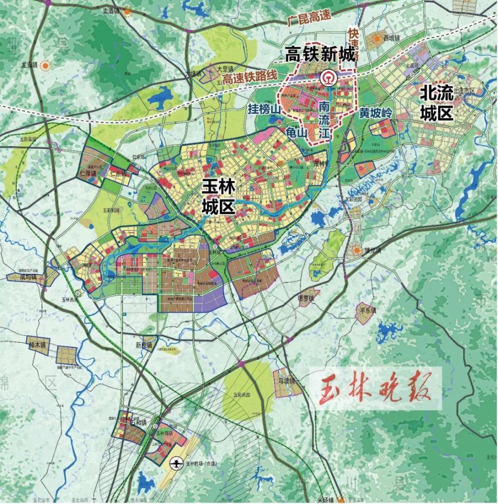 玉林城市规划图片