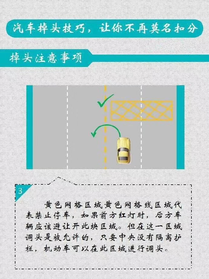 汽车掉头技巧,让你不再莫名扣分