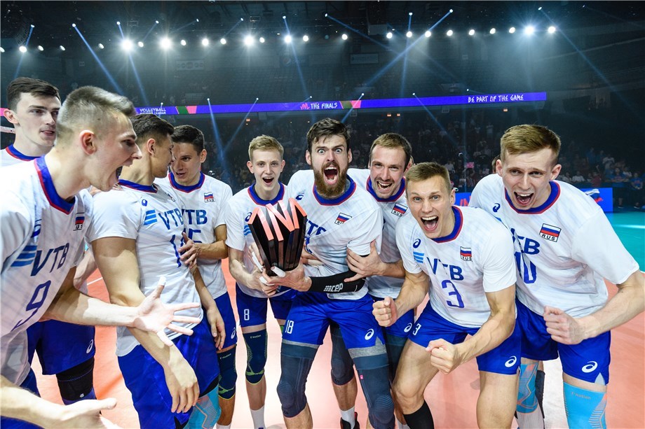 2019年度回顾:俄罗斯男排蝉联世界男排联赛冠军