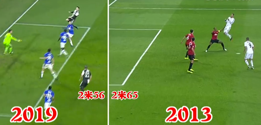 C罗跳了多高?央视用一串数字解析,女排球迷却