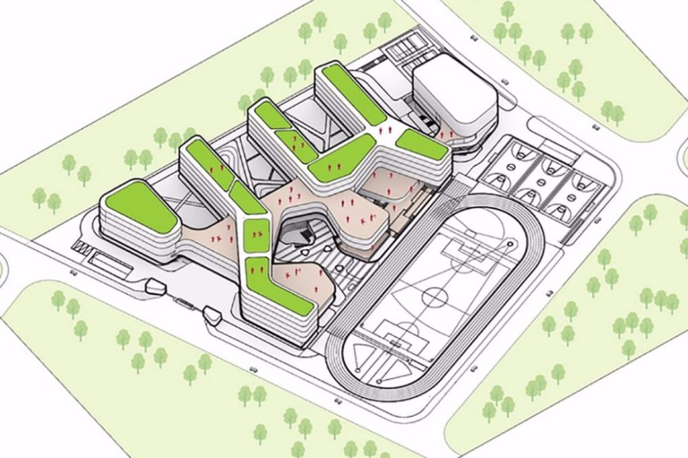 中小学建筑规划设计:浙江大学教育学院附属中学/36班