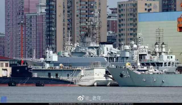 來大量054a型護衛艦和056型護衛艦入列我海軍各護衛艦和驅逐艦支隊,人