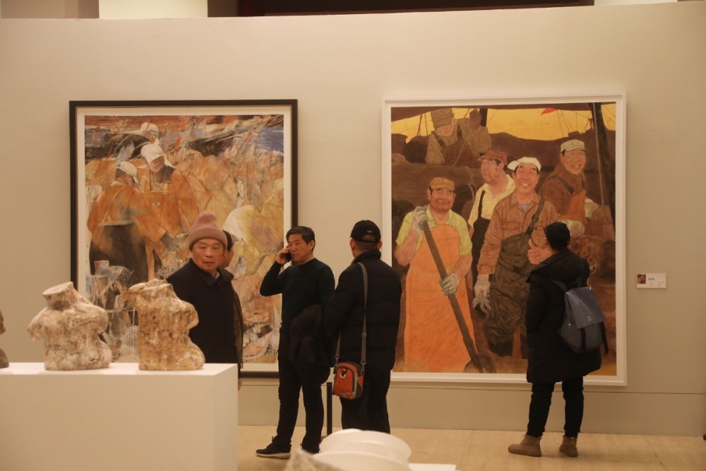 第十三屆全國美展進京展在中國美術館開幕573件作品集中亮相