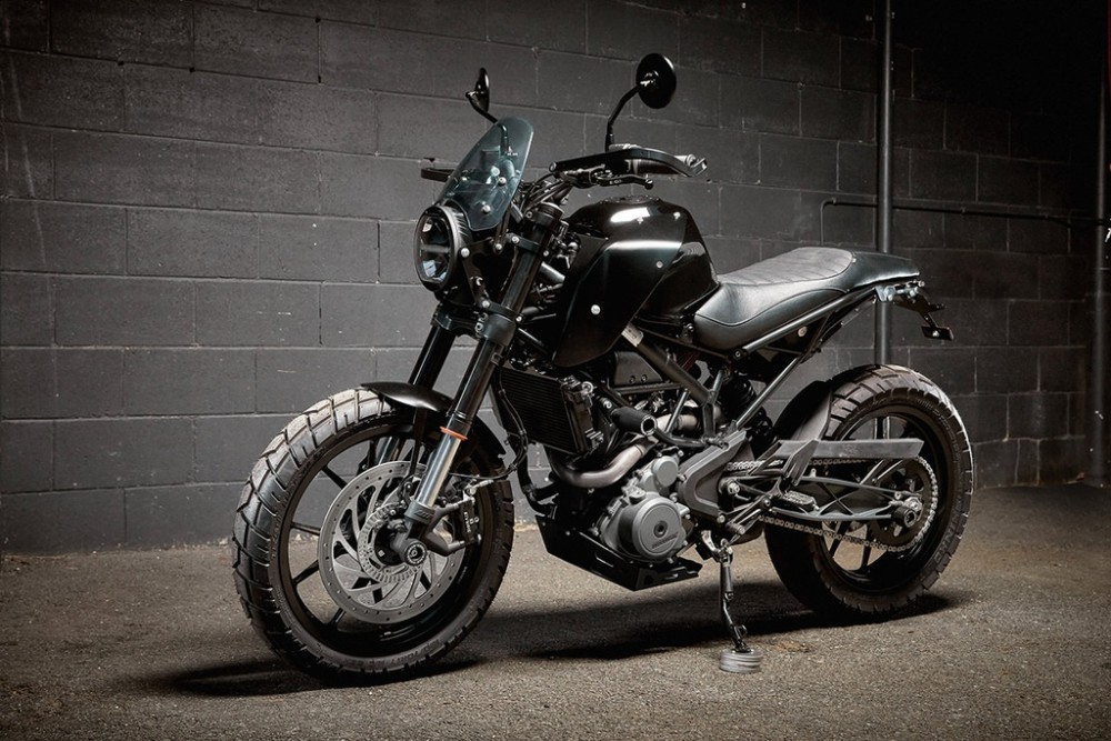 街车秒变复古 ktm duke 390最成功的改装案例