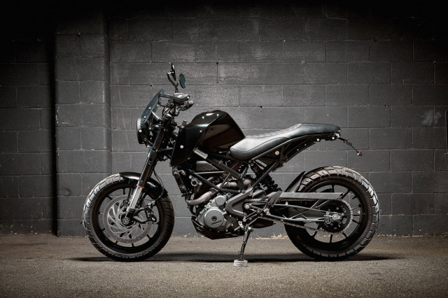 街车秒变复古 ktm duke 390最成功的改装案例