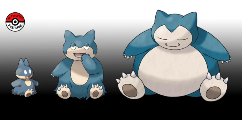 难以置信的宝可梦进化经过:卡比兽是这样一口口吃成大胖子的