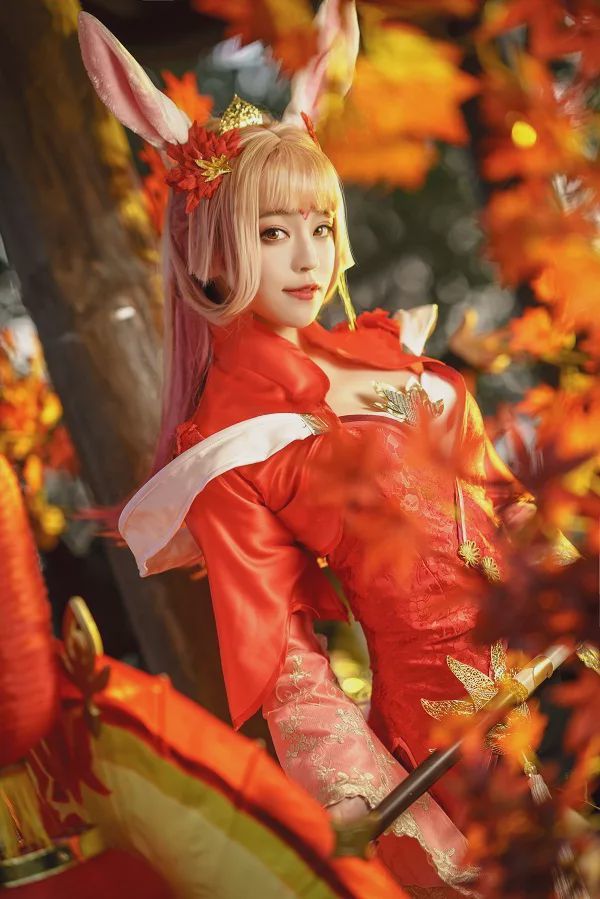 cosplay王者荣耀公孙离押切yaki