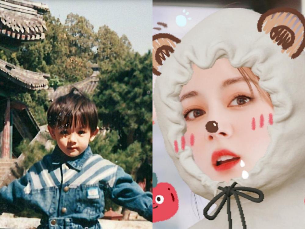 迪丽热巴宝宝滤镜图一出,原来性感女神也可以很可爱呀