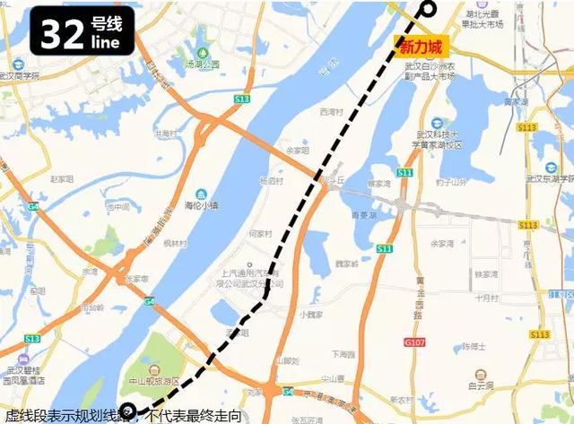 规划为准|武汉地铁规划图但是目前仍然很多片区没有地铁不得不感慨