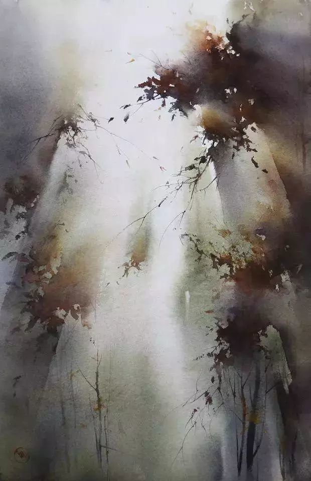 俄罗斯著名水彩画家ilya Ibryaev的一组风光水彩画 腾讯新闻
