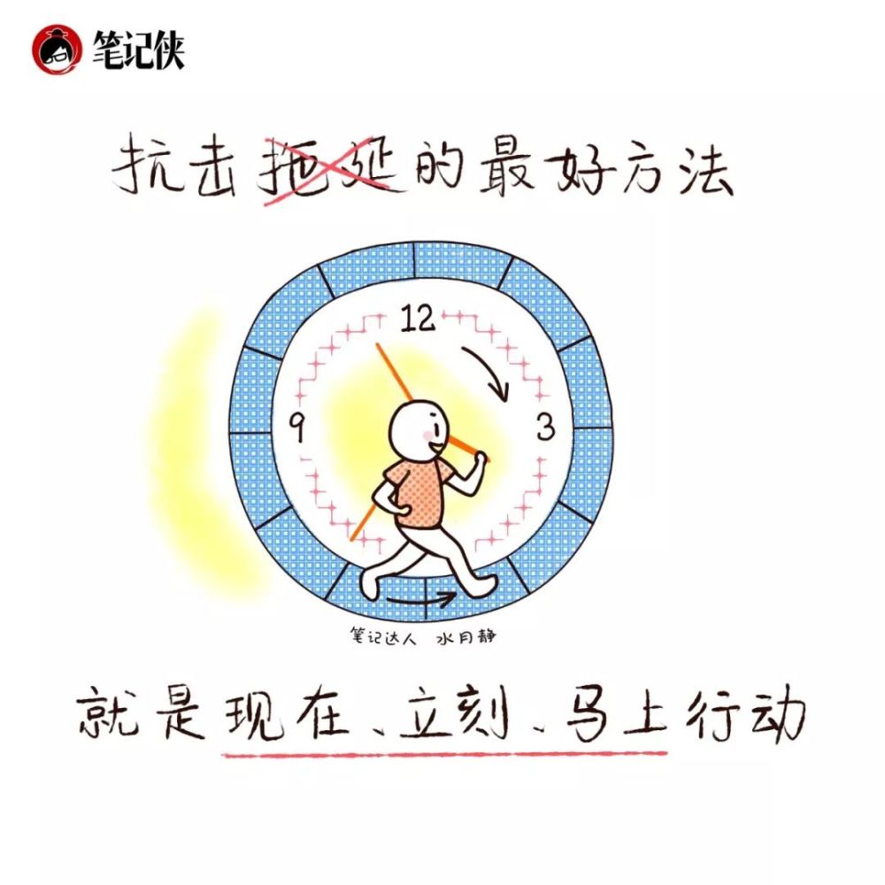 抗击拖延的最好办法,是即刻行动