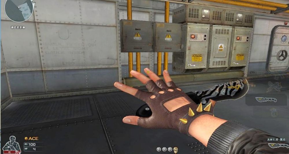 穿越火线cf黑虎丛林匕首出现了这个皮肤看起来特别野性