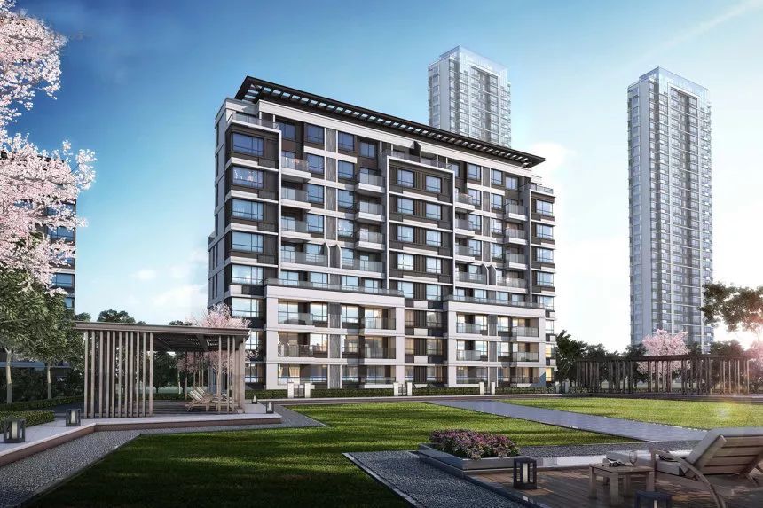 保利海上明悦项目效果图