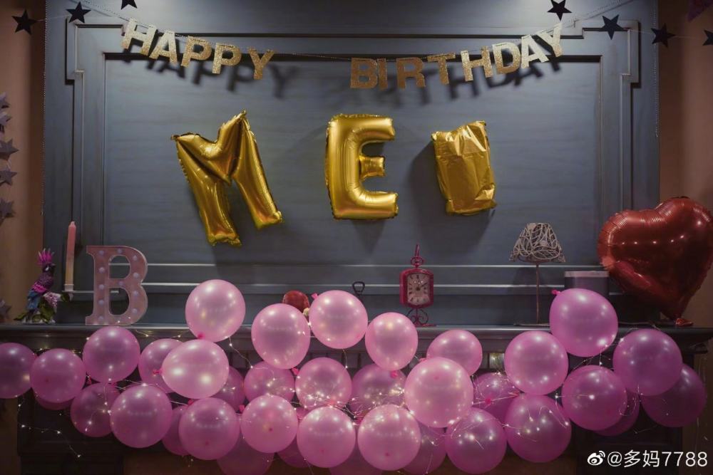 孙莉晒小女儿庆生照,现场由多多亲手布置,多妹收到超大生日惊喜