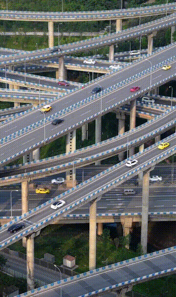 8d立交桥24层无电梯,楼顶还是加油站|重庆|西直门立交桥|北京