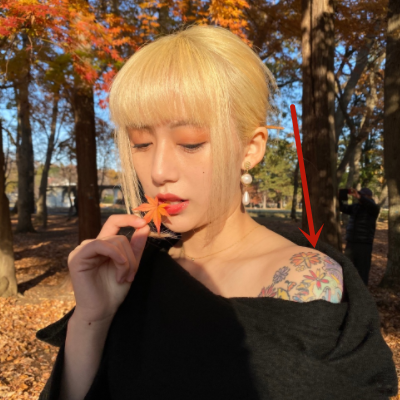 李诞媳妇黑尾酱的纹身是何含义看清图案后诞总捡到宝了