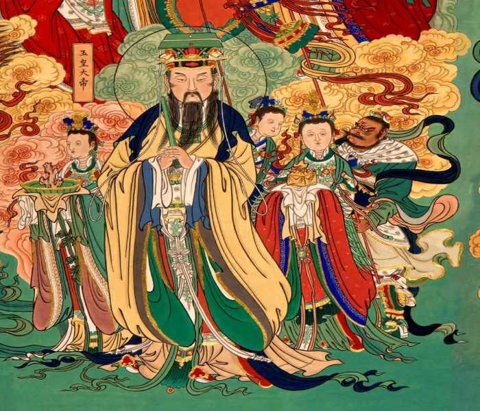 四大神话体系中众神之王分别是谁 原始天尊的地位已经被玉帝取代 腾讯新闻