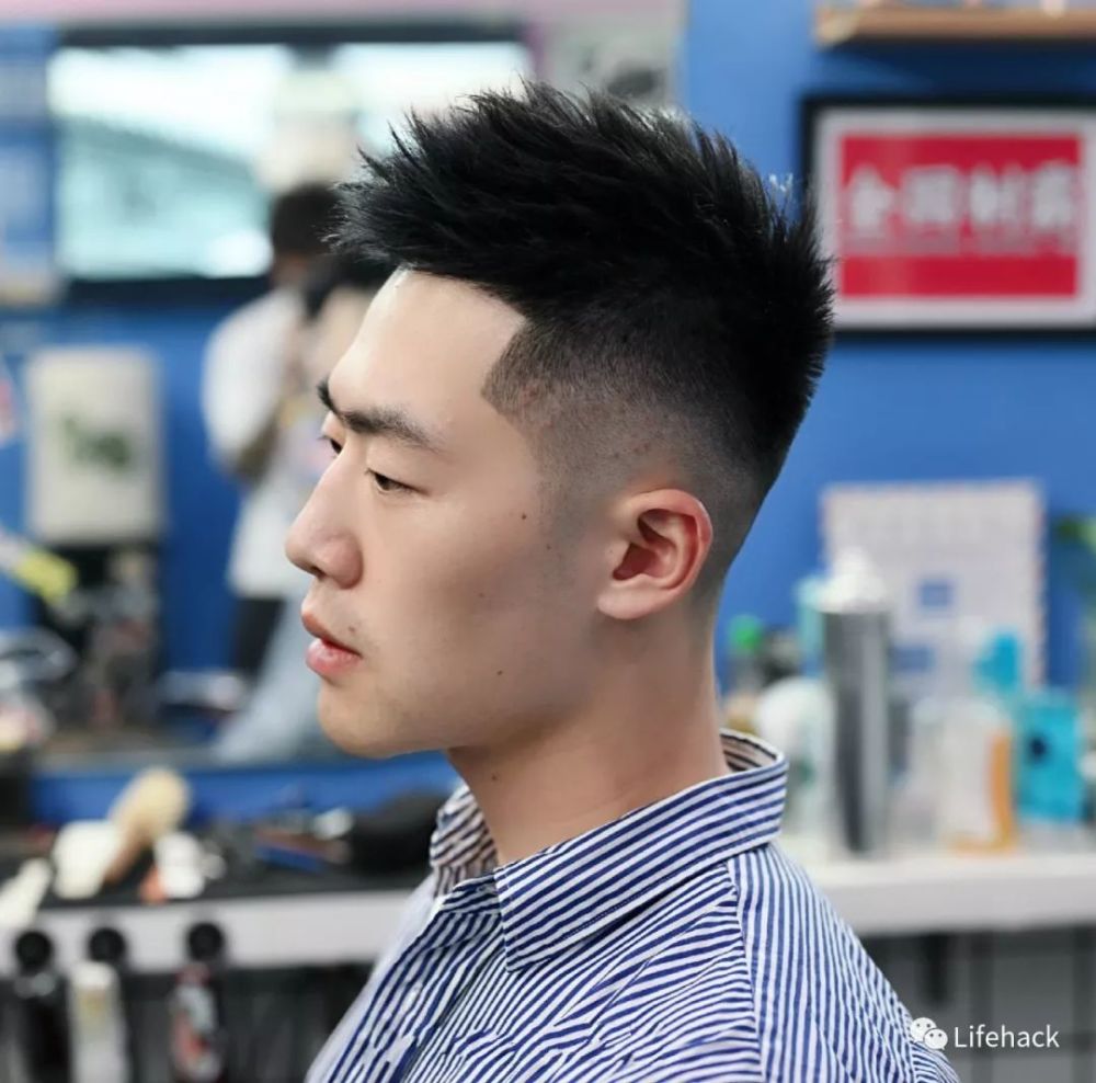亚洲男士发型流行趋势 毛都竖起来了 腾讯新闻