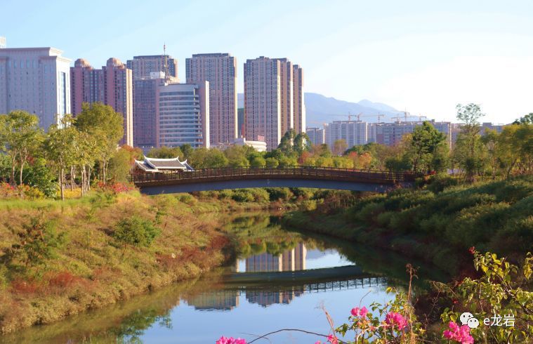 央媒走進閩西龍津湖公園怎一個美字了得