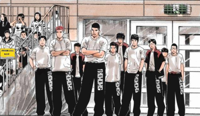 灌篮高手湘北能击败山王,赛前樱木的挑衅行为帮了湘北大忙!