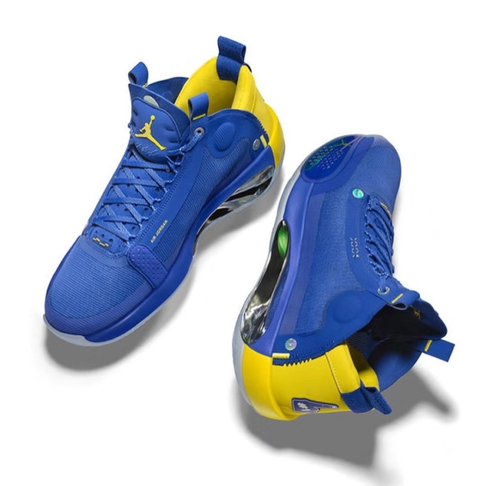 aj34"通灵男孩"主题款!做一双有灵魂的球鞋!透视感太强了!