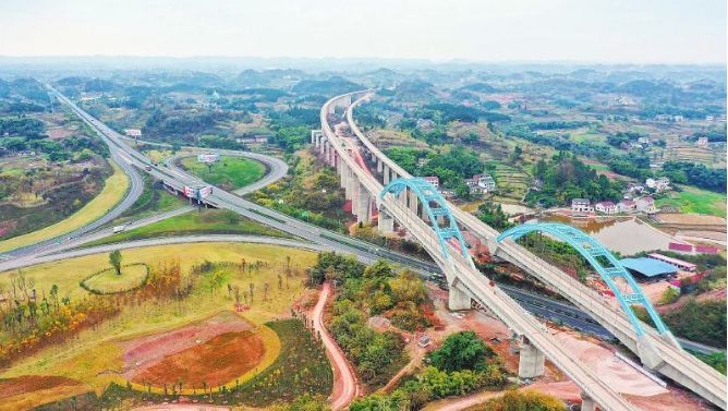川南城际铁路又有新进展雷波寺左右线特大桥