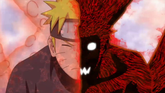 波风水门被秽土转生了出来,结果我们发现原来水门也可以使用这九尾