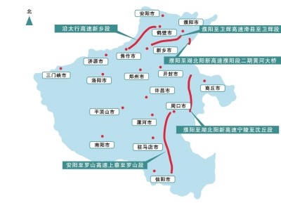 安罗高速 路线图图片