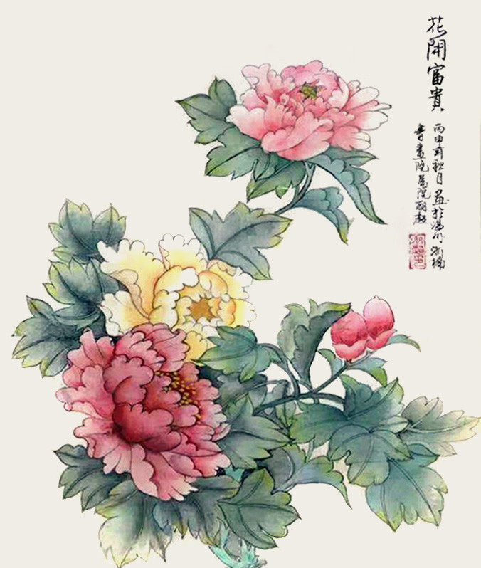 丹青新秀:陈丽超工笔画作品欣赏