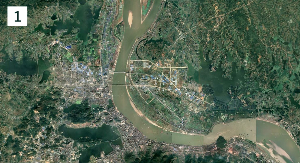 湖北各大城市卫星地图,猜中8个您就是湖北佬,