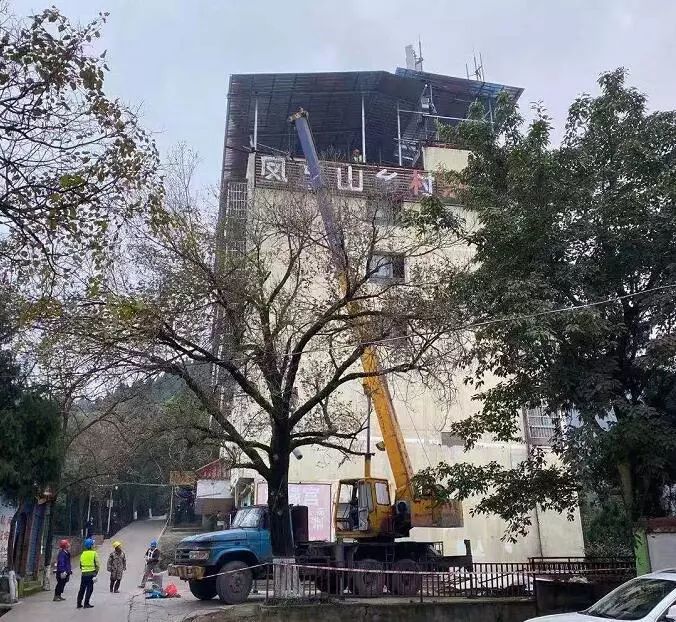 联合肖北外镇政府,肖公庙社区 对通川区凤凰山北路223号业主 顶楼