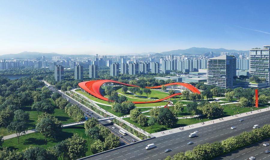 今年4月,天府新区紫光芯城项目在成都科学城开工,除了聚集前沿产业