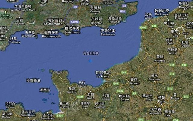 英吉利海峡,登陆英国的必经之路