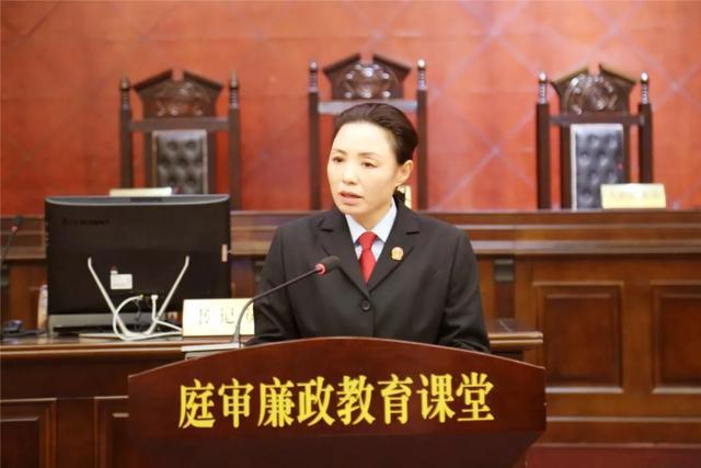 驿城区法院党组书记,院长张娟以案说法.