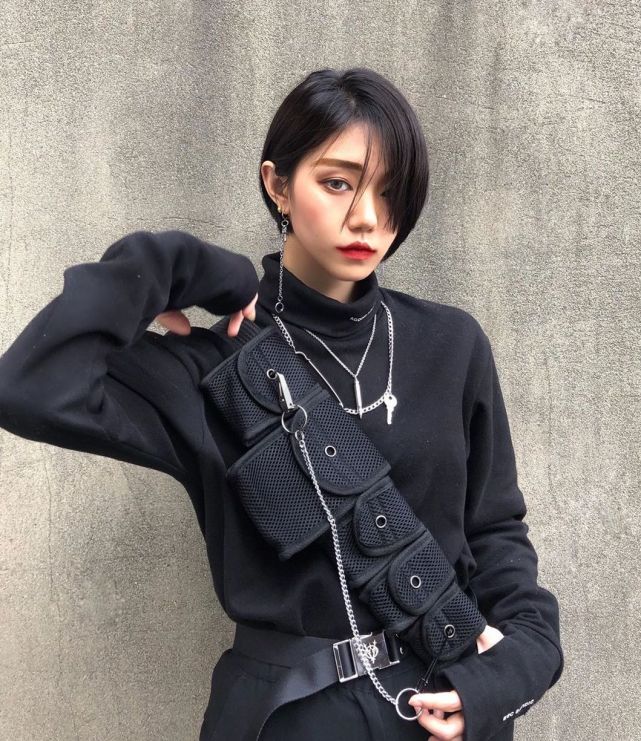 网红发型推荐超飒短发