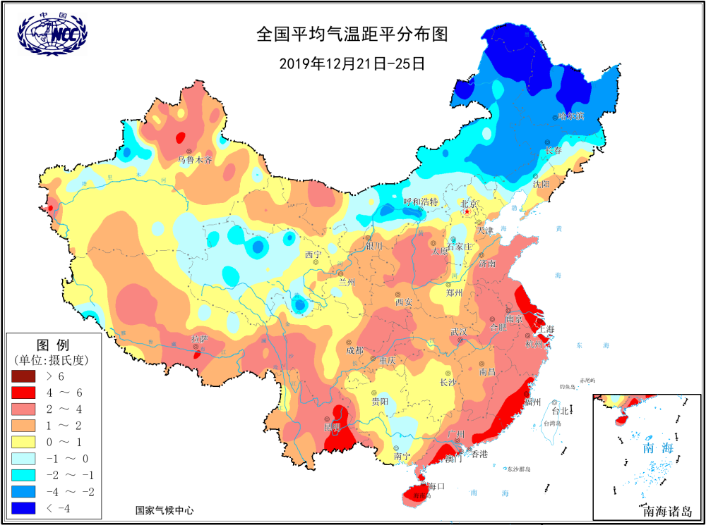 暖冬没人治的了 超级计算机 新年元旦 副高要冲上南方陆地 腾讯新闻