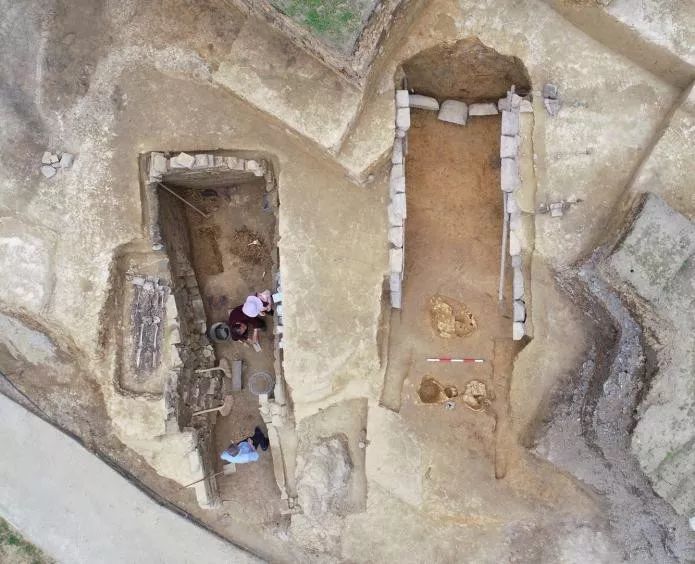 考古|“丹砂古县”5座汉墓出土朱砂