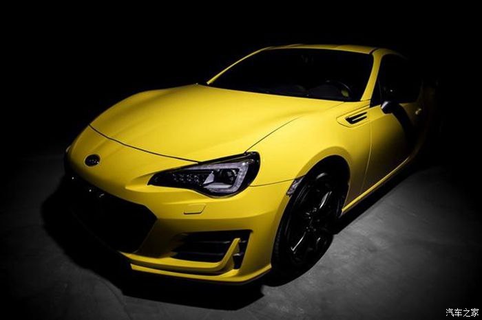 斯巴鲁brz Type Rs黄色特装版 这一抹黄色你喜欢吗 炫酷时尚 腾讯新闻
