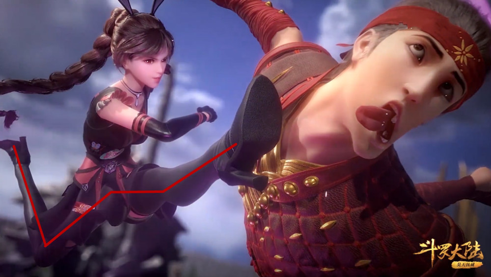 小舞打架"腿功"真好,当看清出腿姿势,羡慕唐三可以"腿玩年"