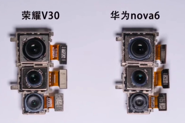 华为nova6和荣耀v30套娃,硬件互换也可以开机,贵1百元是广告费