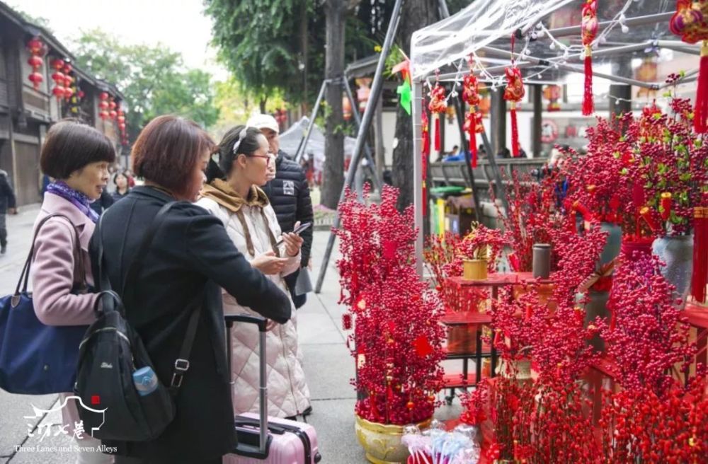 开市啦 花坊艺游新年花市点亮百年坊巷 现场美图来了 腾讯新闻