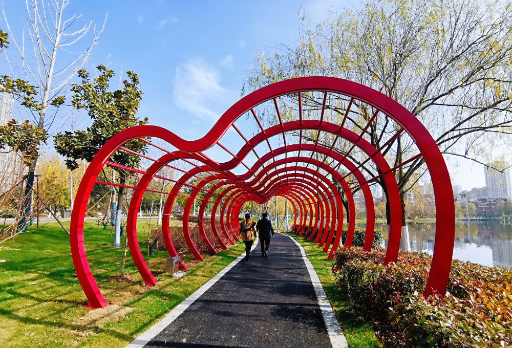 六安水上公园华丽大变身!