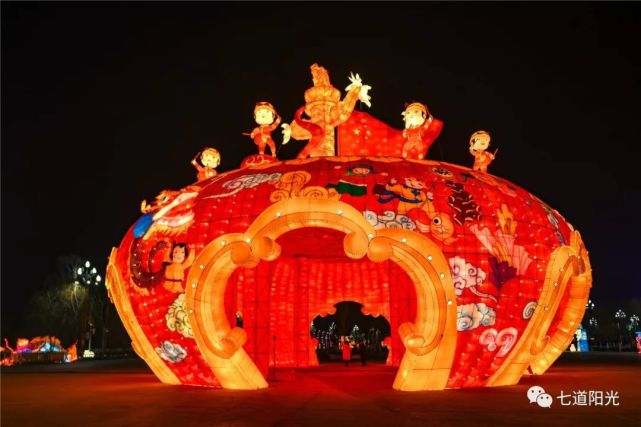 据说是这几年最大的银川灯展了亮灯抢先看好不好