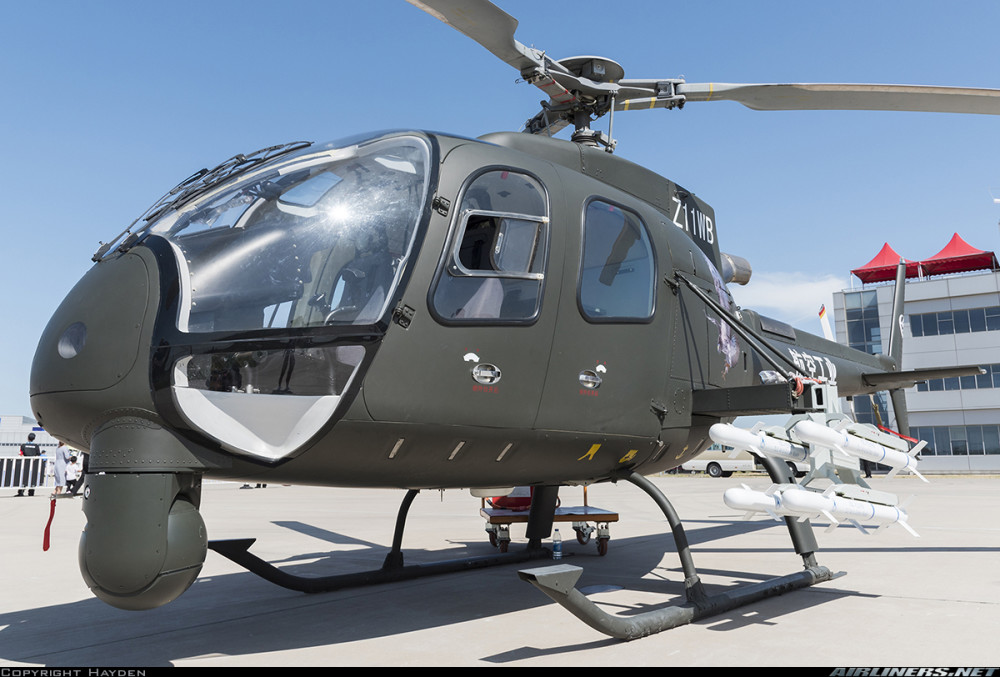 国产直11wb武直投放制导武器曝光别看它身板小火力却十分凶猛