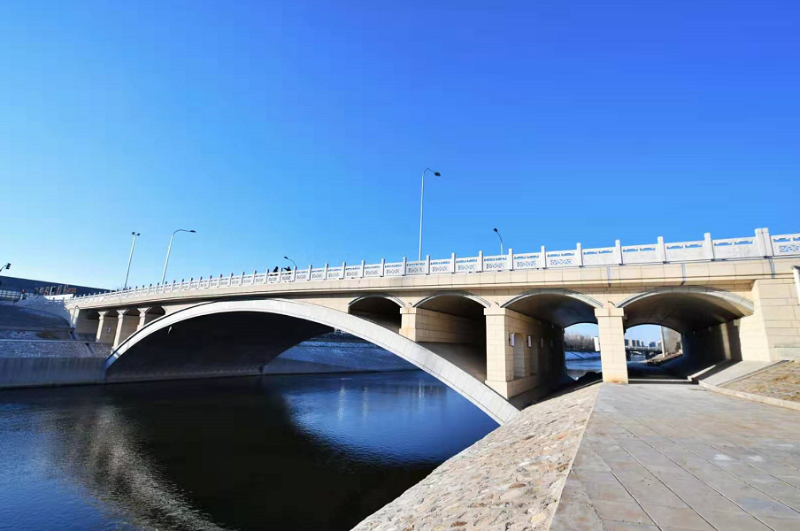 新旧八里桥齐跨通惠河