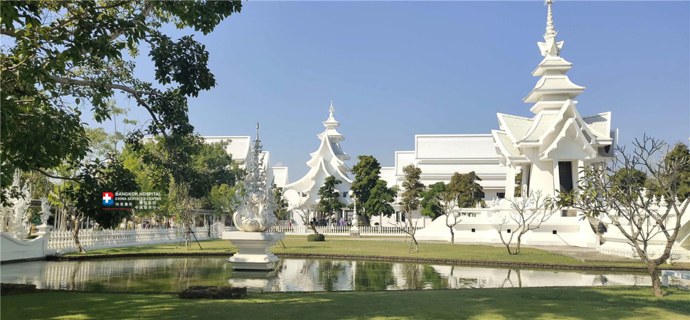 世界上最纯洁的一方净土--泰国白庙:一尘不